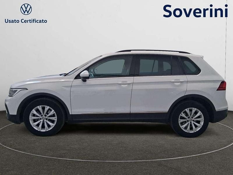 Usata VW Tiguan Life 122 CV (89 kW) 2022 Bianco SUV
