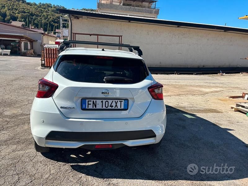 Usata Nissan Micra 80 CV (58 kW) 2018 Bianco Utilitaria