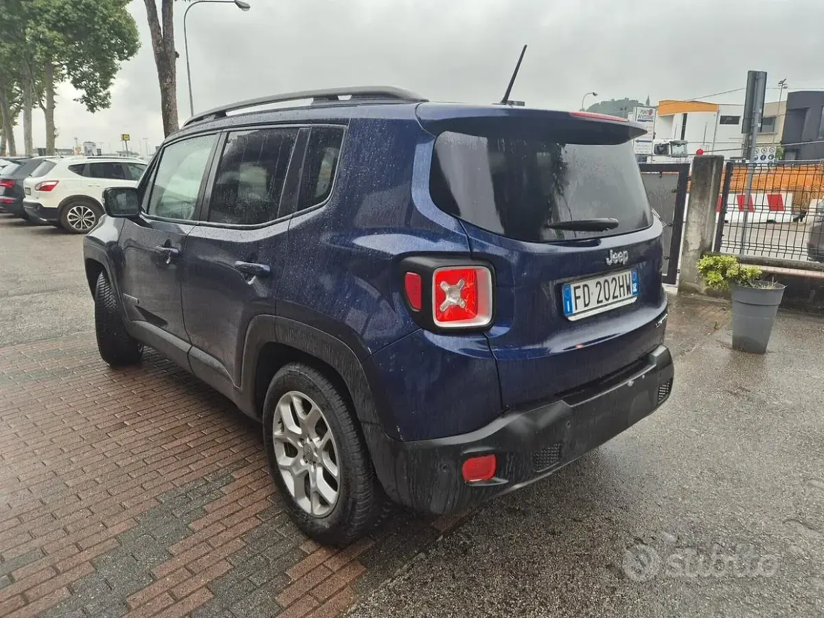 Usata Jeep Renegade Longitude 120 CV (88 kW) 2016 Blu SUV
