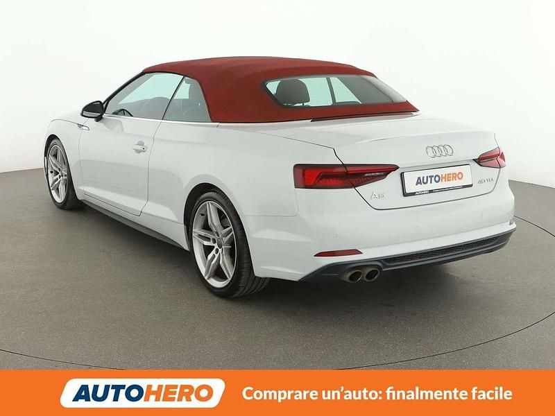 Usata Audi A5 Cabriolet Sport 190 CV (139 kW) 2019 Bianco Cabrio