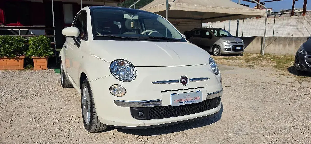 Usata Fiat 500 Lounge 68 CV (50 kW) 2015 Bianco Berlina