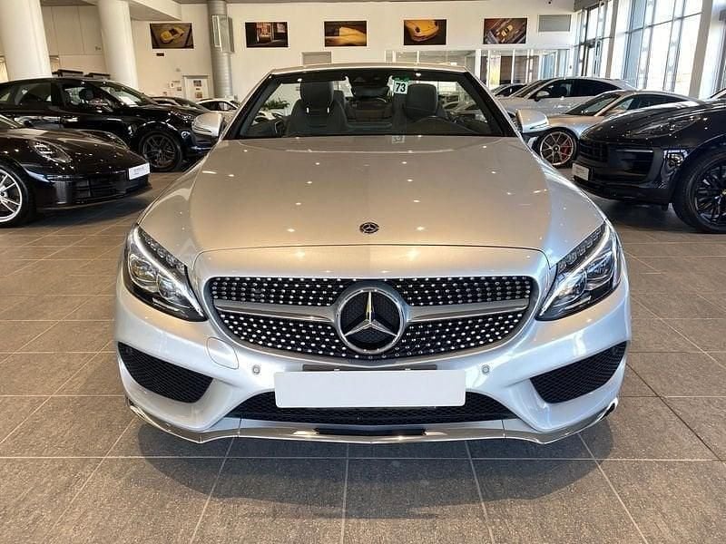 Usata Mercedes C220 Premium 194 CV (142 kW) 2018 Argento Cabrio