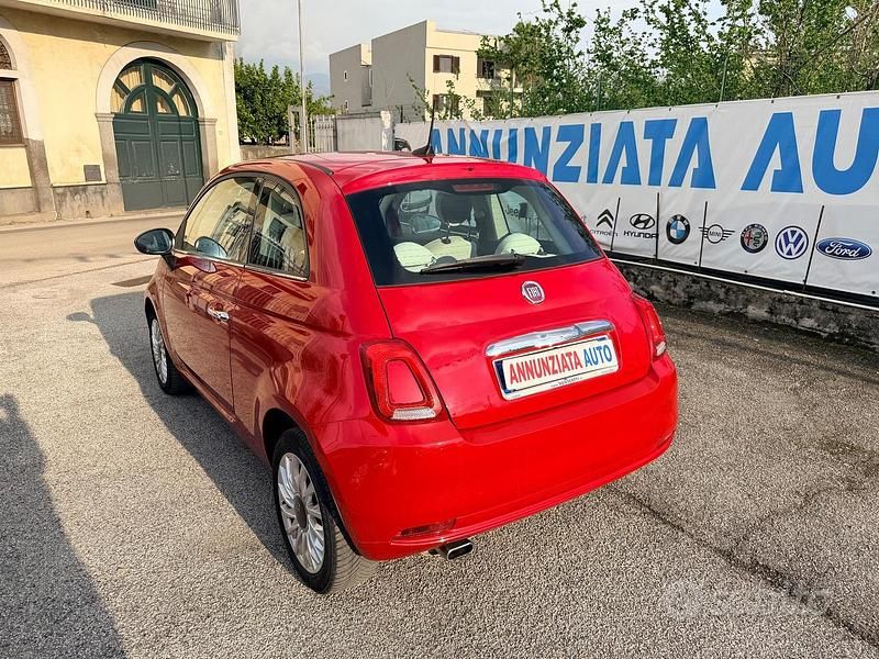 Usata Fiat 500 69 CV (50 kW) 2019 Rosso Berlina