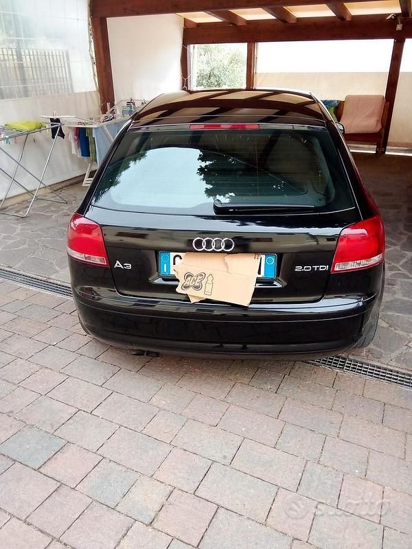 Usata Audi A3 140 CV (102 kW) 2005 Nero Berlina