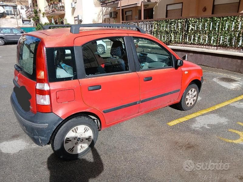 Usata Fiat Panda 2005 Rosso Berlina