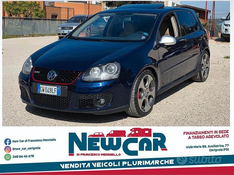 Usata VW Golf IV GTI 199 CV (146 kW) 2005 Blu Berlina