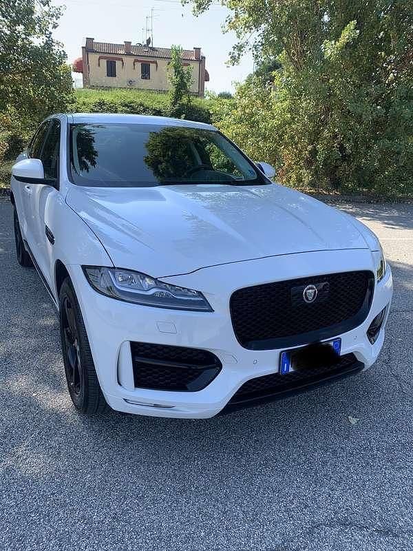 Usata Jaguar F-Pace R-Sport 179 CV (131 kW) 2020 Bianco SUV
