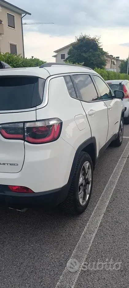 Usata Jeep Compass 140 CV (102 kW) 2018 Bianco SUV
