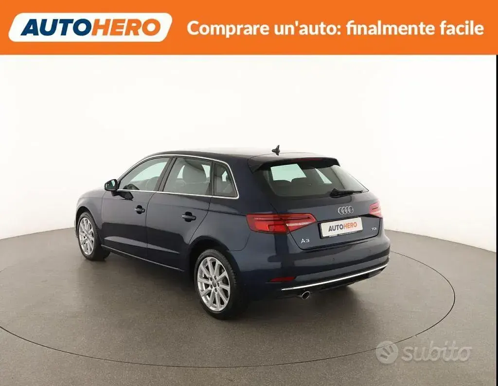 Usata Audi A3 Design 116 CV (85 kW) 2018 Bluazzurro Berlina