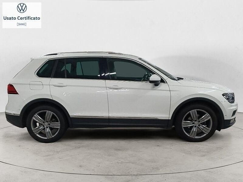 Usata VW Tiguan Executive 150 CV (110 kW) 2017 Bianco SUV