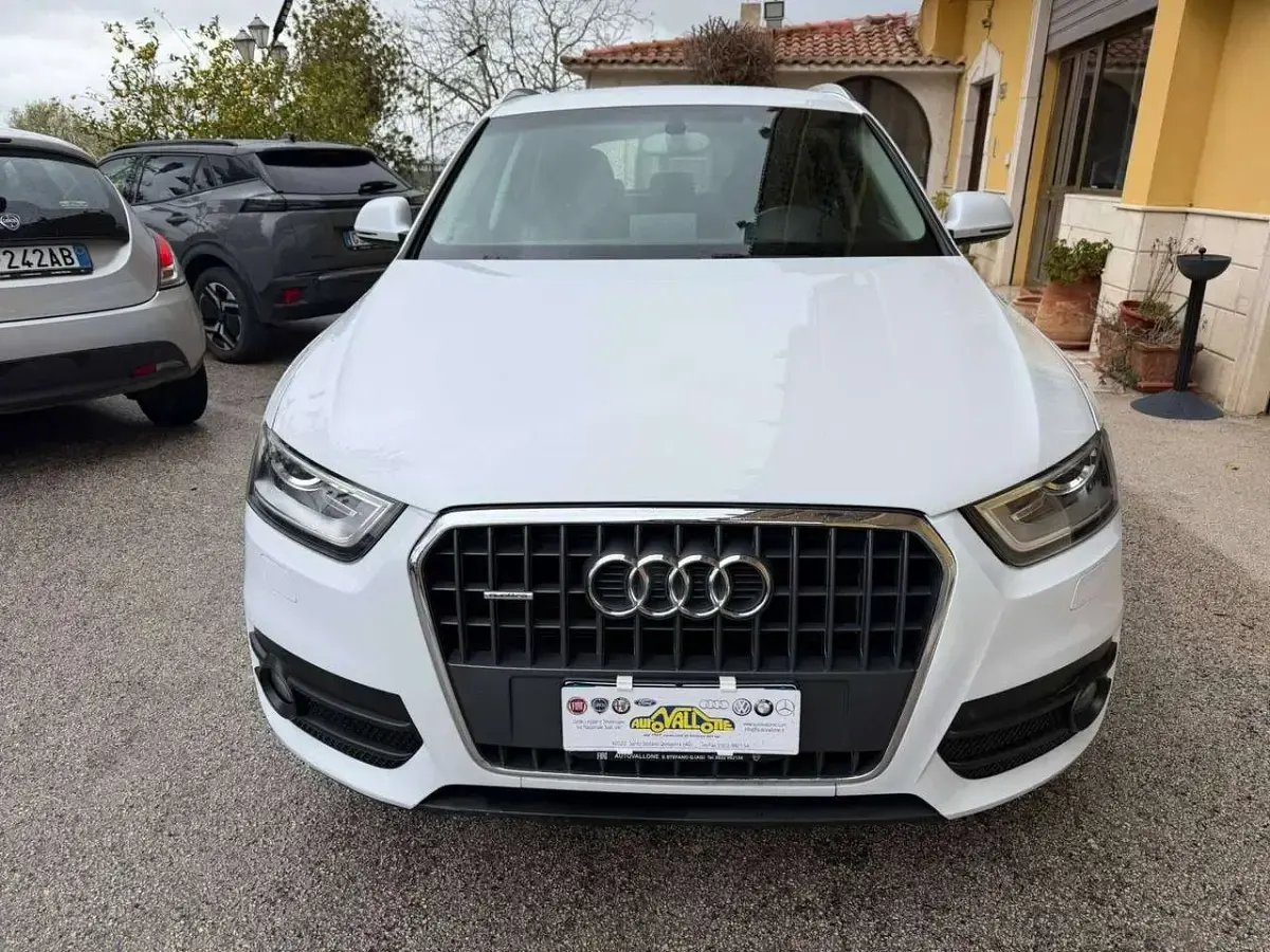 Usata Audi Q3 177 CV (130 kW) 2013 Bianco SUV