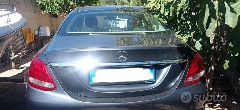 Usata Mercedes C180 Executive 156 CV (114 kW) 2016 Nero Berlina