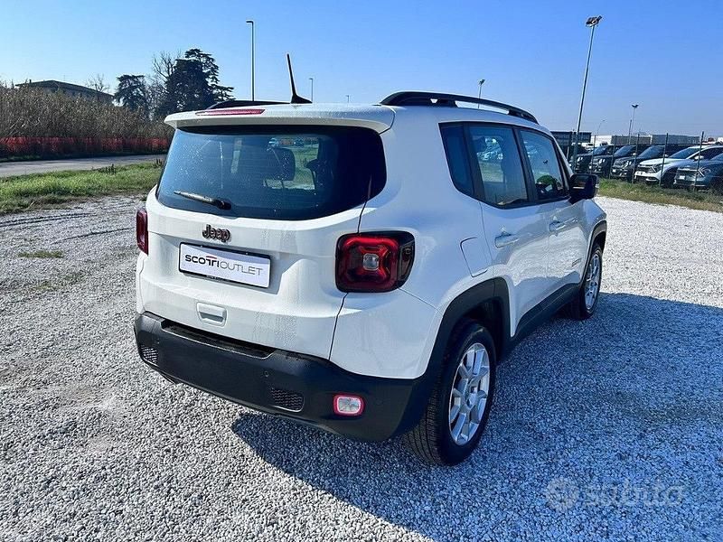 Usata Jeep Renegade Longitude 120 CV (88 kW) 2019 Bianco SUV
