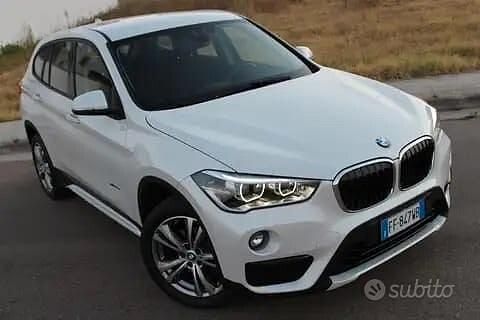 Bianco Usata 2016 BMW X1 Sport Line SUV | 17.400 € (Buon prezzo) - Immagine 1/4