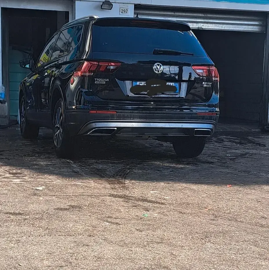 Usata VW Tiguan Allspace 150 CV (110 kW) 2018 Nero SUV
