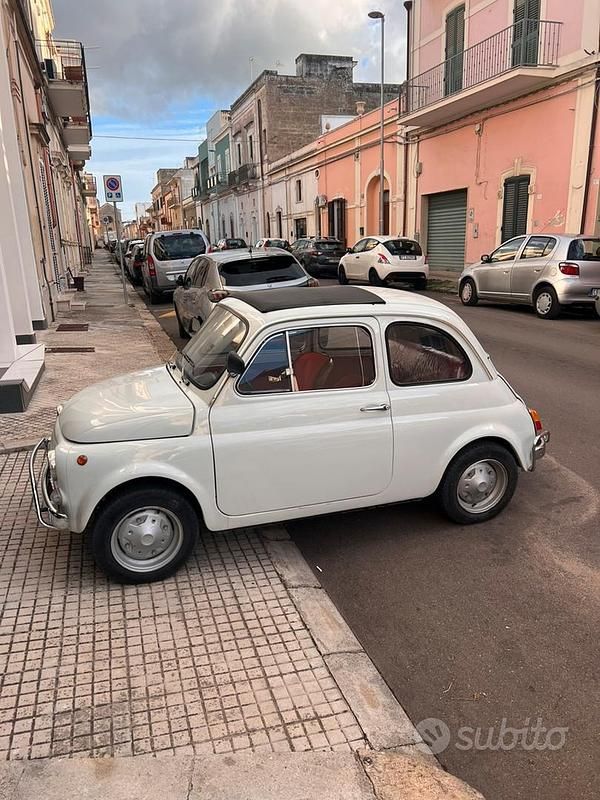 Usata Fiat 500 1992 Bianco Utilitaria