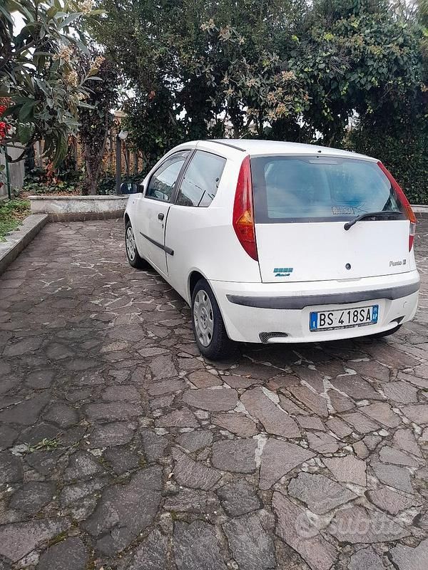 Usata Fiat Punto 2003 Bianco Utilitaria