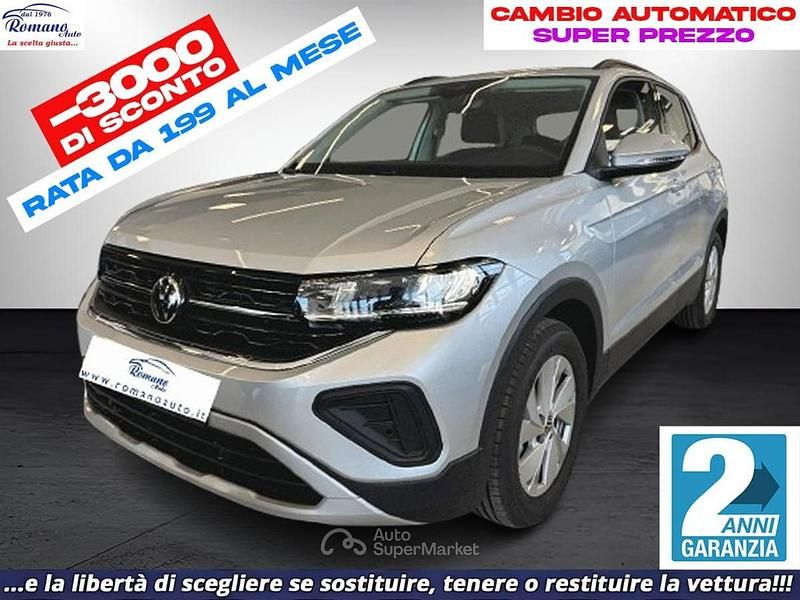 Grigio Usata 2024 VW T-Cross Life SUV | 23.990 € (Buon prezzo) - Immagine 1/4