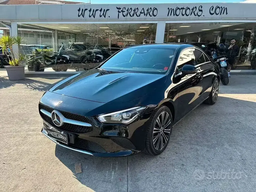 Usata Mercedes CLA180 Premium 116 CV (85 kW) 2021 Nero Berlina