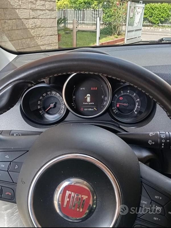 Usata Fiat 500 Cross 120 CV (88 kW) 2018 Grigio Berlina