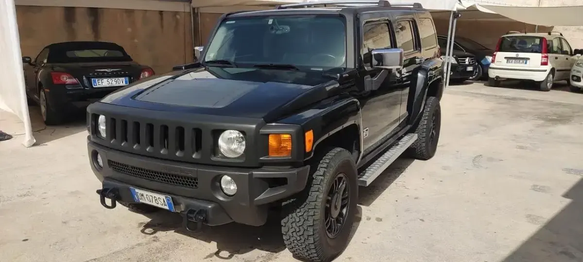 Usata Hummer H3 244 CV (179 kW) 2009 Nero SUV