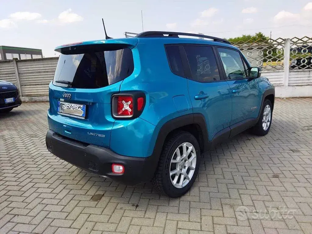 Usata Jeep Renegade Limited 120 CV (88 kW) 2019 Verde SUV