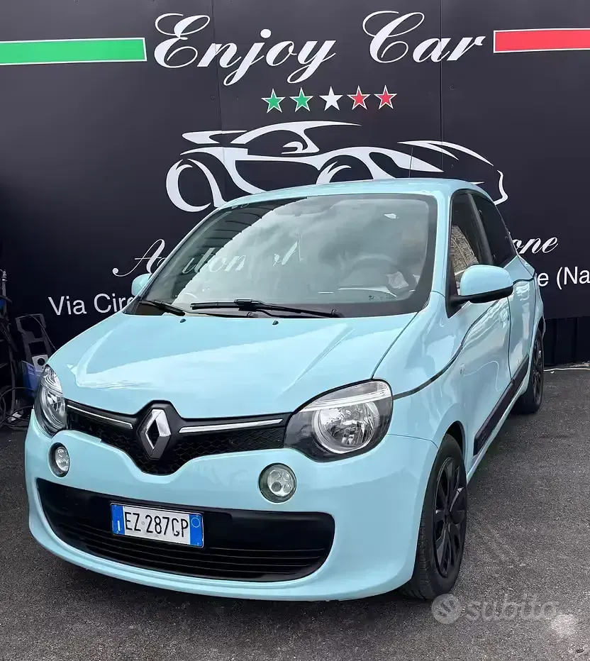 Usata Renault Twingo SE 69 CV (50 kW) 2016 Blu Utilitaria