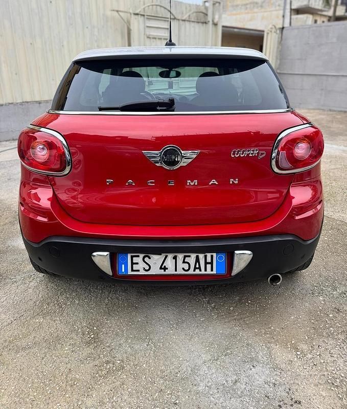 Usata Mini Paceman 111 CV (81 kW) 2013 Rosso Utilitaria