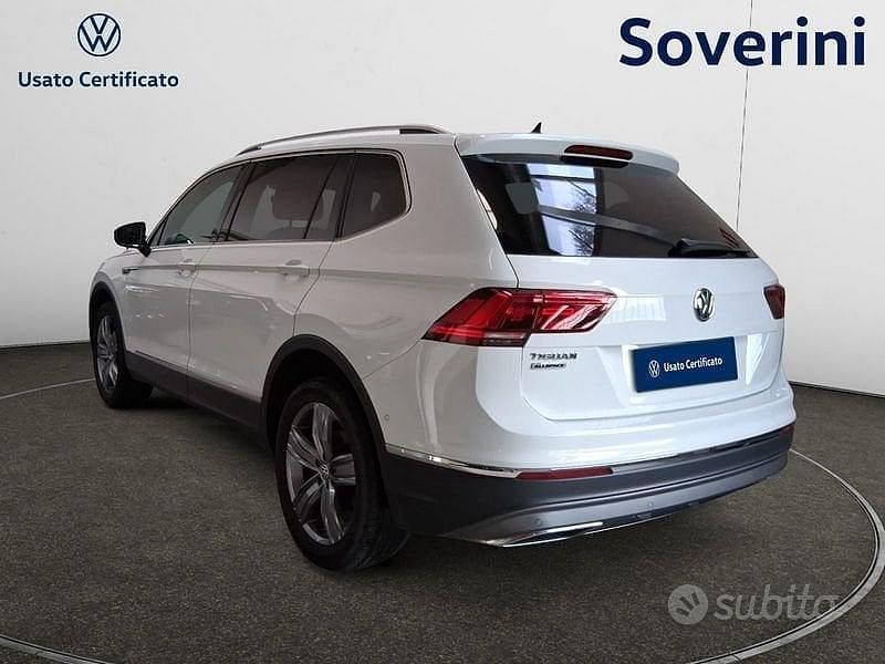 Usata VW Tiguan Allspace Advance 150 CV (110 kW) 2020 Bianco SUV