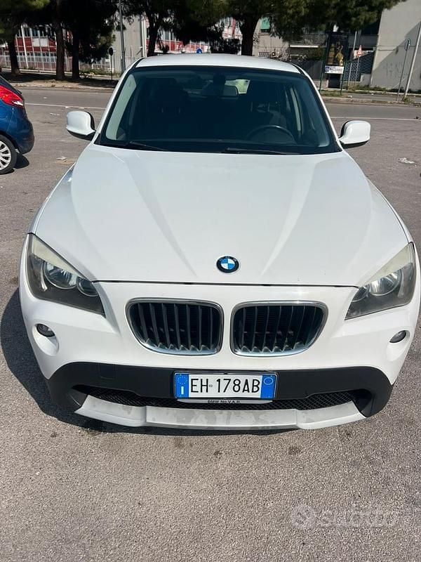 Usata BMW X1 Sport Line 177 CV (130 kW) 2011 Bianco SUV