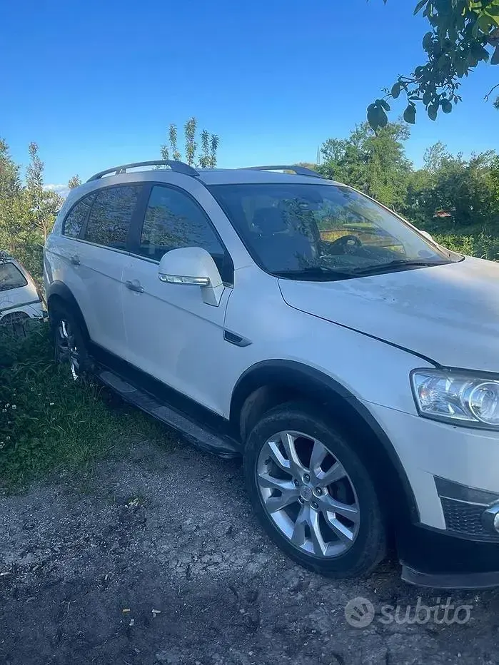 Usata Chevrolet Captiva 184 CV (135 kW) 2011 Bianco SUV