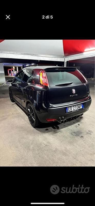 Usata Fiat Punto Evo 2012 Nero Utilitaria