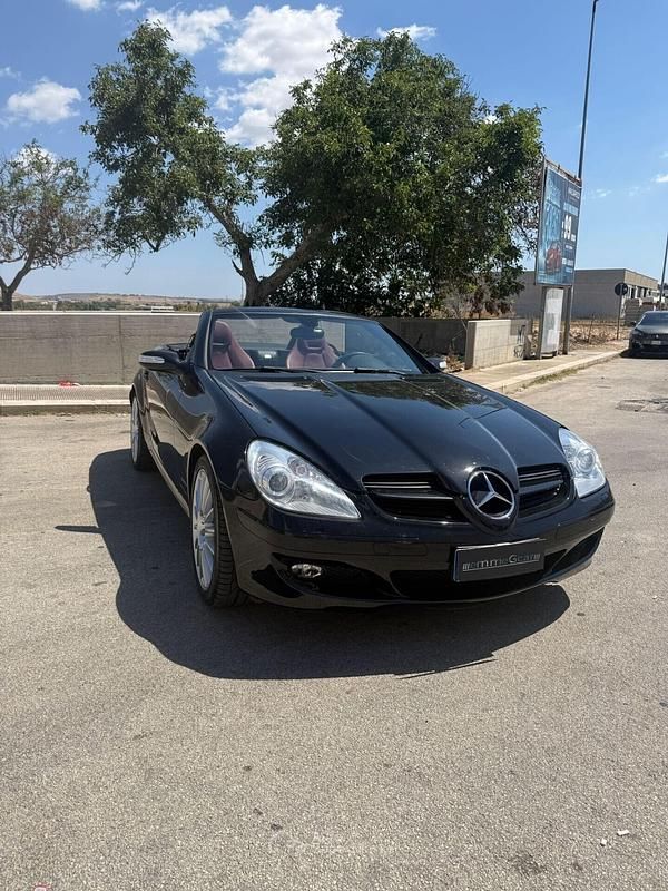 Usata Mercedes SLK200 163 CV (119 kW) 2006 Nero Cabrio