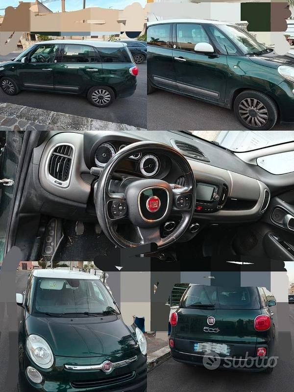 Usata Fiat 500L Living 2015 Verde Monovolume