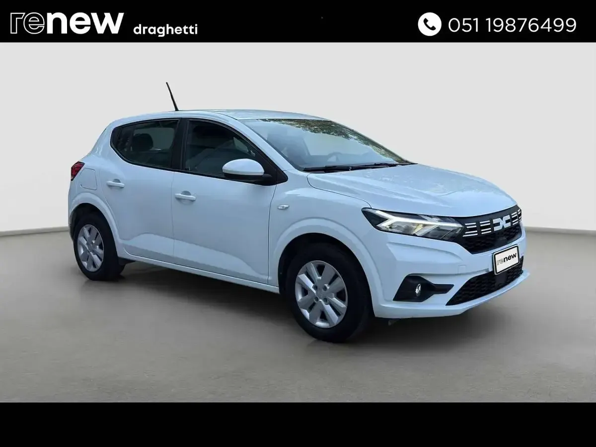 Usata Dacia Sandero Comfort 91 CV (66 kW) 2023 Bianco Berlina