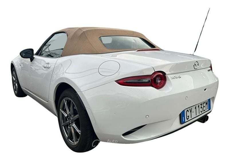 Usata Mazda MX5 Homura-Line 132 CV (97 kW) 2025 Bianco Cabrio