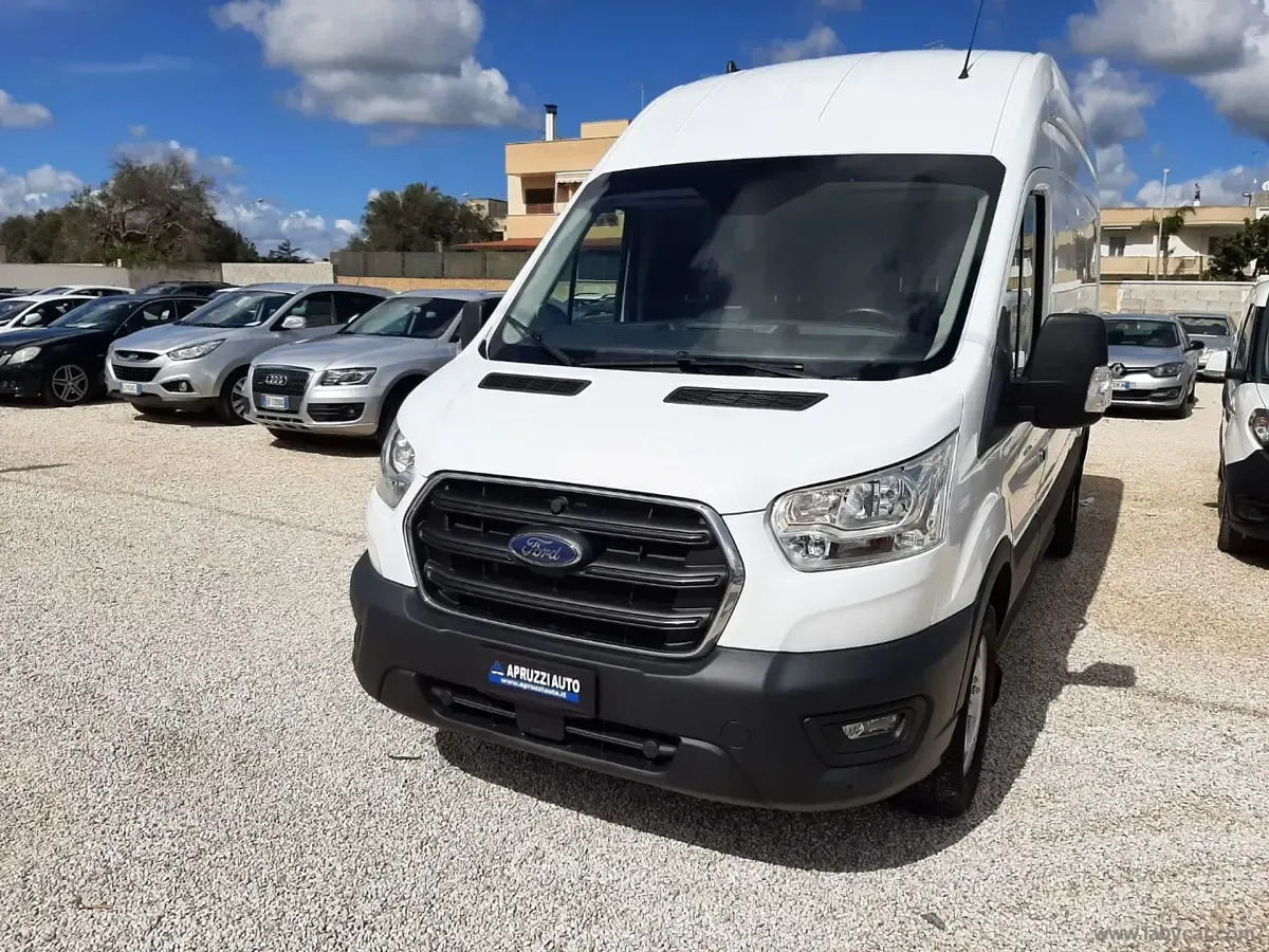 Occasion Ford Transit Trend 170 ch (125 kW) 2021 Blanc Van