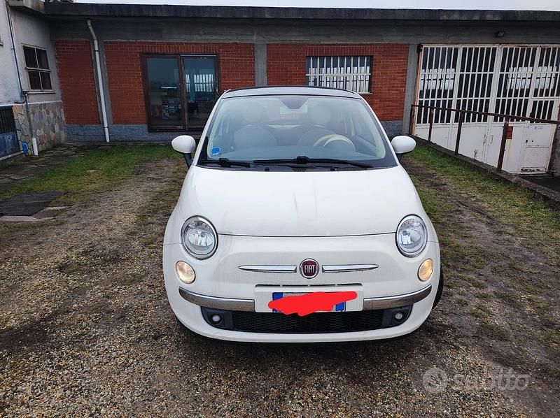 Usata Fiat 500 69 CV (50 kW) 2008 Bianco Utilitaria