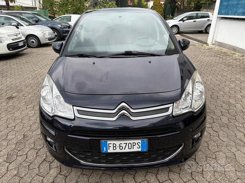 Usata Citroën C3 Exclusive 82 CV (60 kW) 2016 Blu Berlina