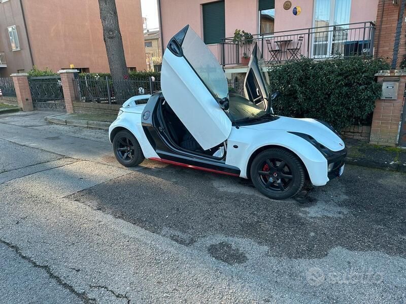 Usata Smart Roadster 82 CV (60 kW) 2003 Bianco Cabrio