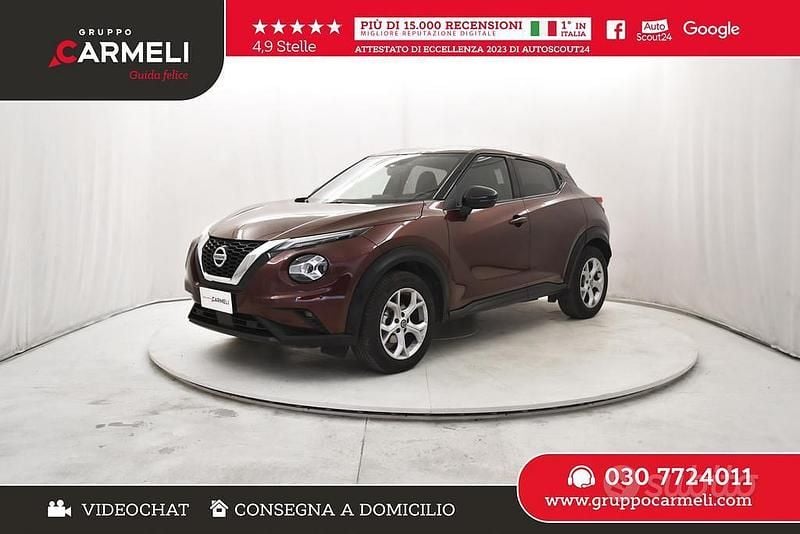 Usata Nissan Juke N-Connecta 114 CV (83 kW) 2021 Rosso SUV