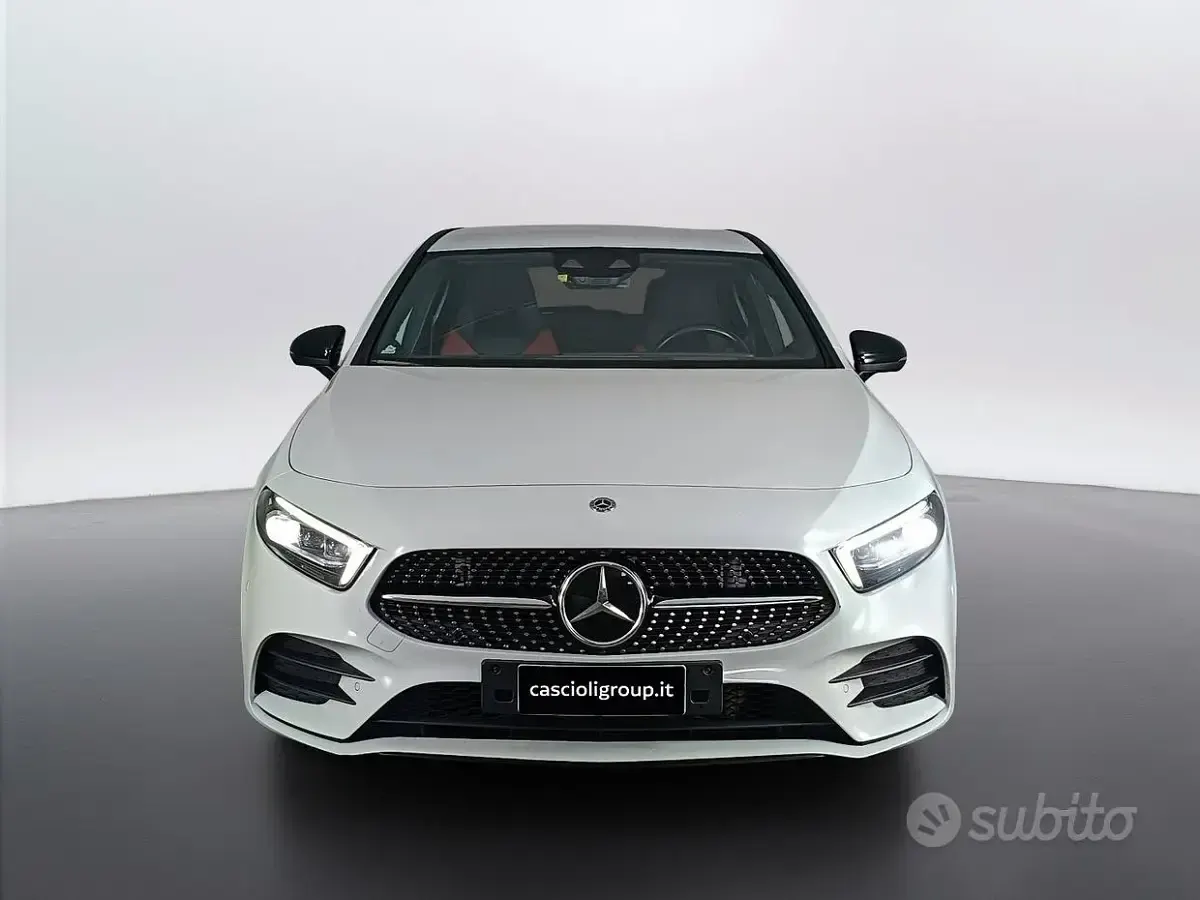 Usata Mercedes A180 Premium 116 CV (85 kW) 2018 Bianco Berlina