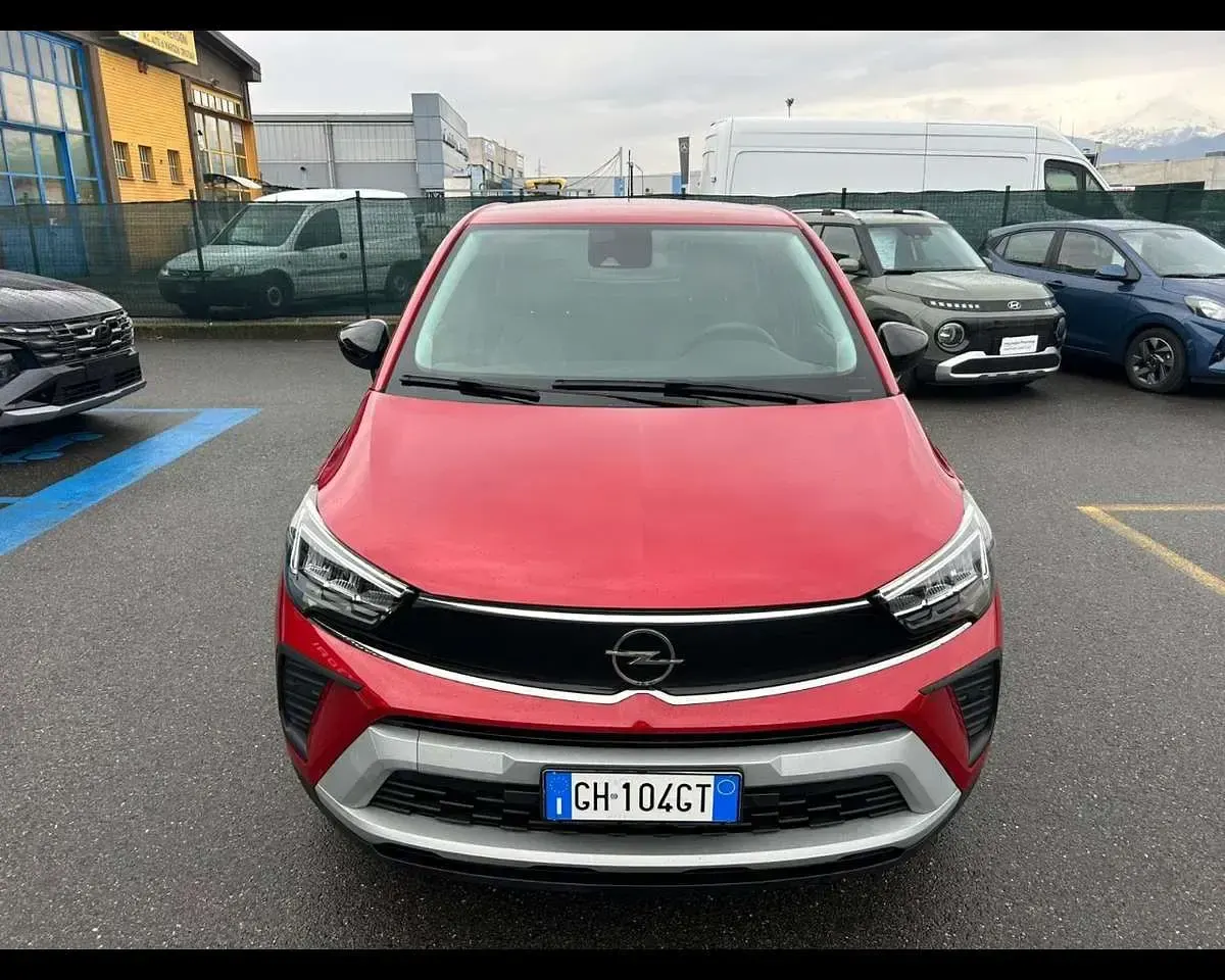 Usata Opel Crossland Elegance 83 CV (61 kW) 2021 Rosso SUV