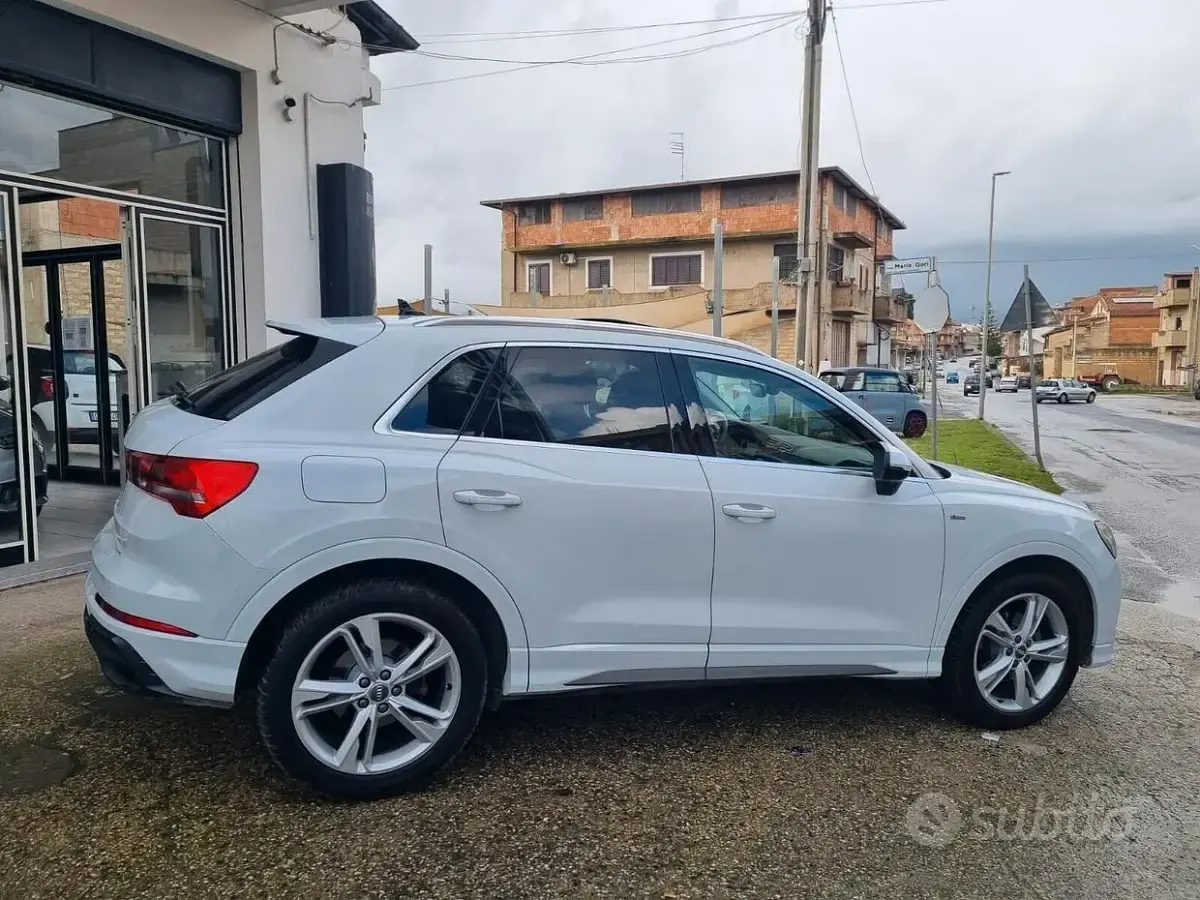 Usata Audi Q3 S-Line 150 CV (110 kW) 2020 Bianco SUV