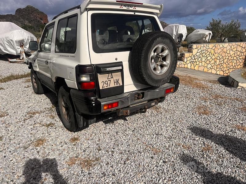 Usata Mitsubishi Pajero 1998 Bianco SUV