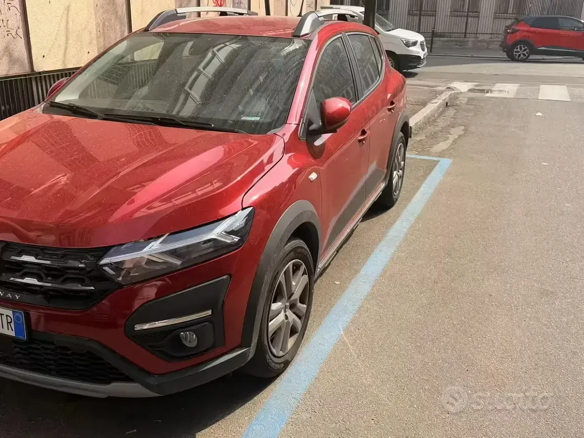 Usata Dacia Sandero Stepway 91 CV (66 kW) 2022 Rosso Berlina