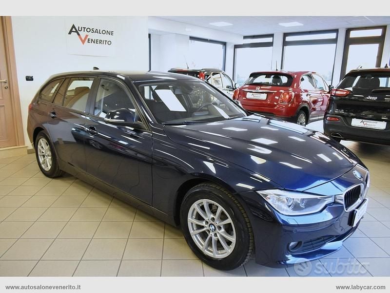 Usata BMW 316 Efficient Dynamics 116 CV (85 kW) 2012 Blu/azzurro Station wagon