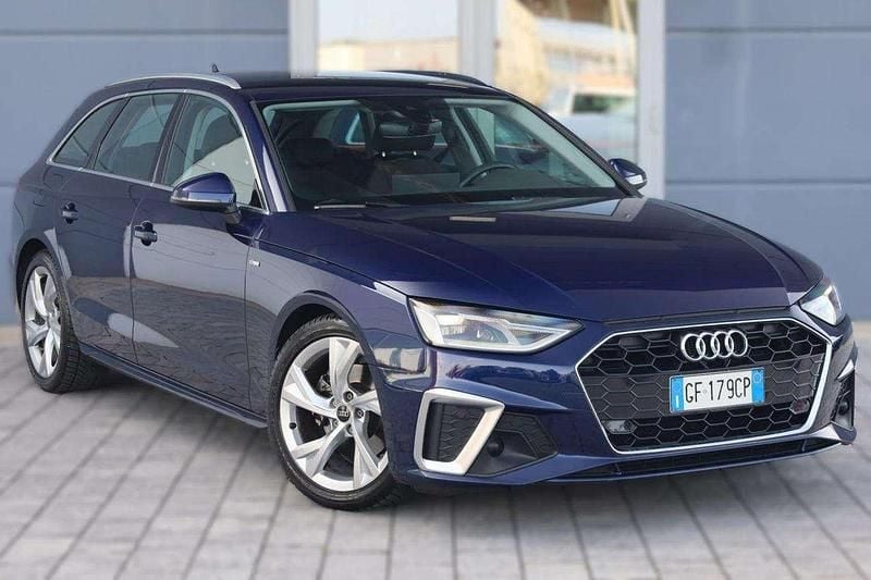 Blu Usata 2021 Audi A4 S-Line Station wagon | 27.490 € (Buon prezzo) - Immagine 1/4
