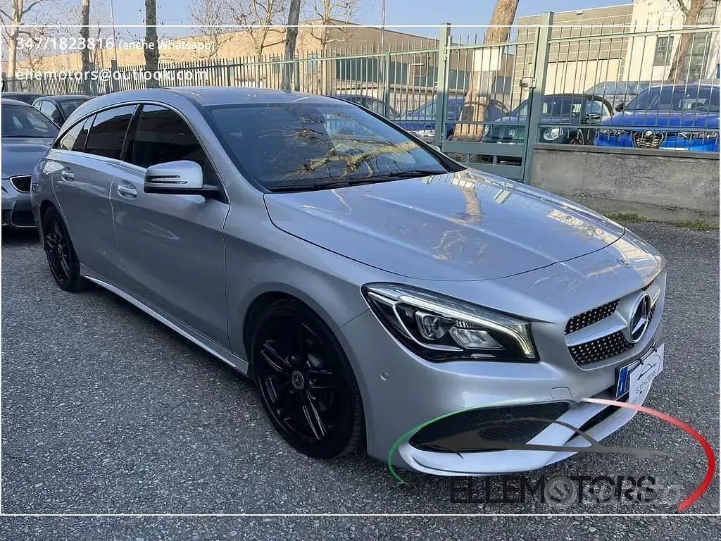 Usata Mercedes CLA200 Shooting Brake Premium 136 CV (100 kW) 2018 Argento Station wagon
