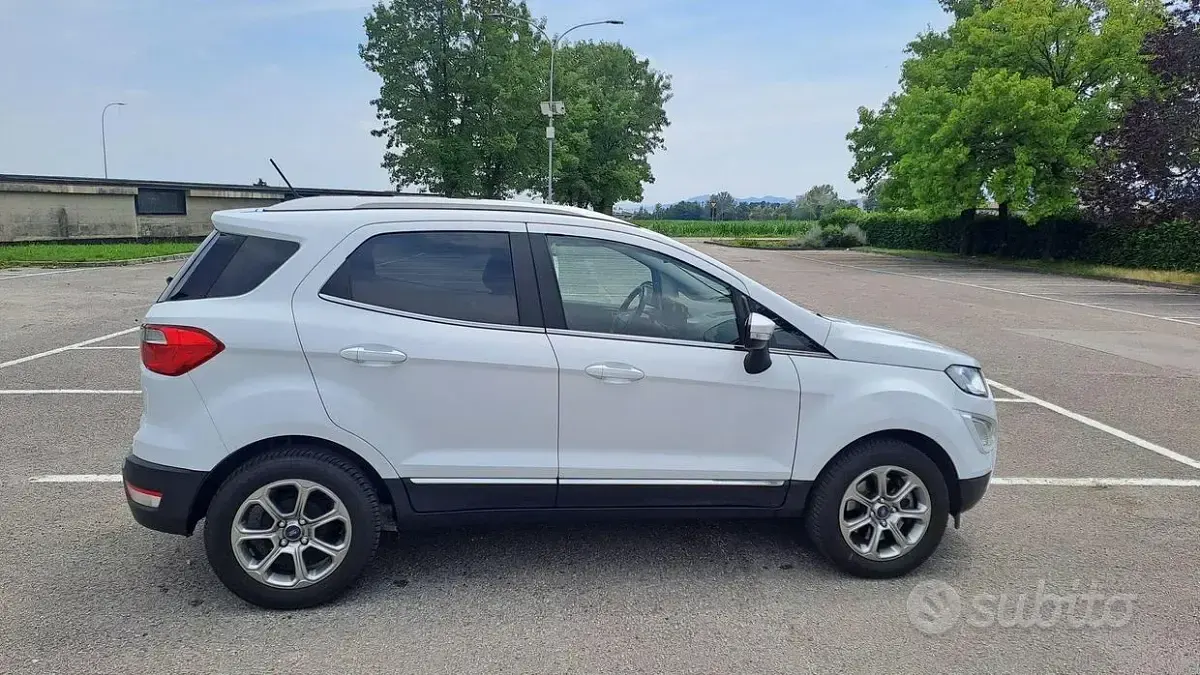 Usata Ford Ecosport Titanium 99 CV (72 kW) 2019 Bianco SUV